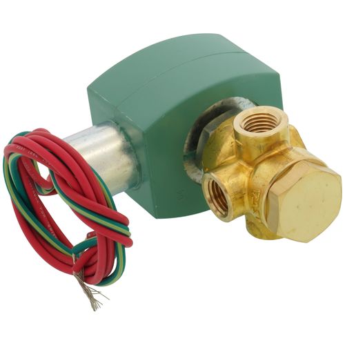 Main product image of 1/4" Normally Open, 3-Way Solenoid Valve (120V)