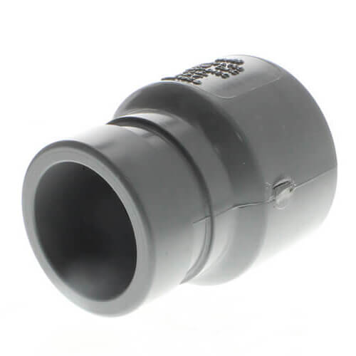 Main product image of 1-1/2" CPVC Schedule 80 Grooved Coupling Adapter (Groove x Socket)