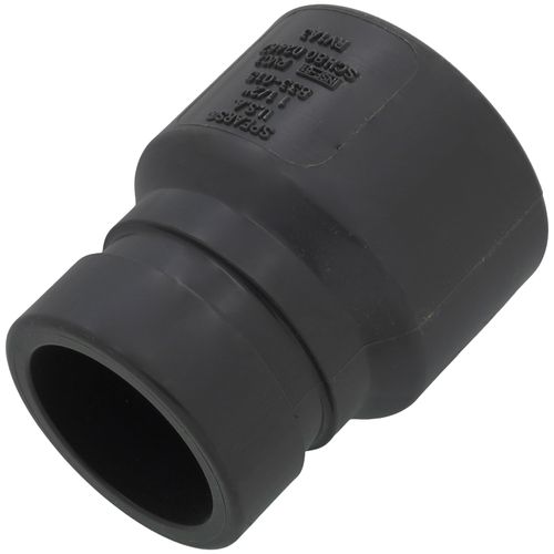 Main product image of 1-1/2" PVC Schedule 80 Grooved Coupling Adapter (Groove x Socket)