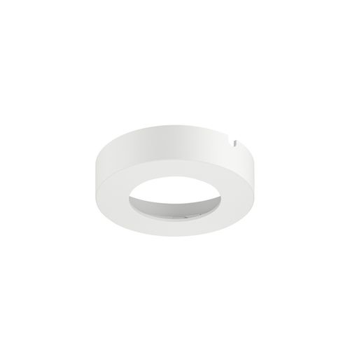 Main product image of Undermounted Light Housing Round Metal Surface Mount Trim Ring - White