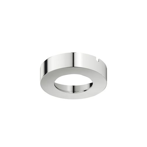 Main product image of Undermounted Light Housing Round Metal Surface Mount Trim Ring - Polished Chrome