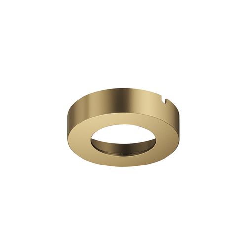 Main product image of Undermounted Light Housing Round Metal Surface Mount Trim Ring - Brass