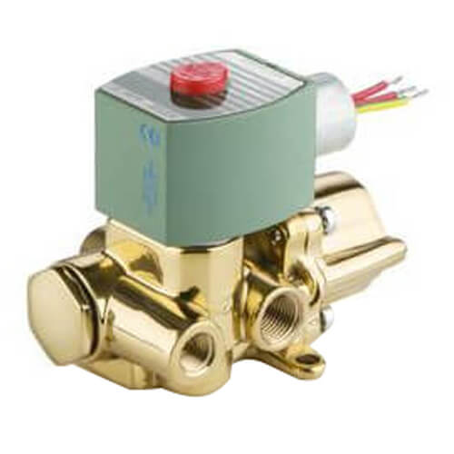 Main product image of 1/2" NPT 4-Way Solenoid Valve, 1.4 CV (120/60VAC)