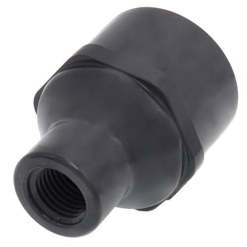 Main product image of 3/4" x 1/4" PVC Schedule 80 Female Adapter (S x FPT)