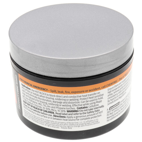 83561 Rectorseal 83561 Hot Block Heat Absorption Putty, 8 oz.