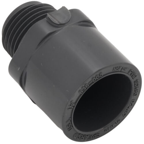Main product image of 1/2" PVC Schedule 80 Male Adapter (MIPT x S)