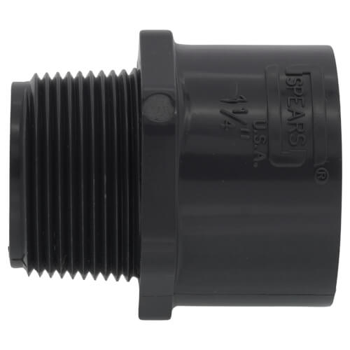Main product image of 1-1/4" PVC Schedule 80 Male Adapter (MIPT x S)