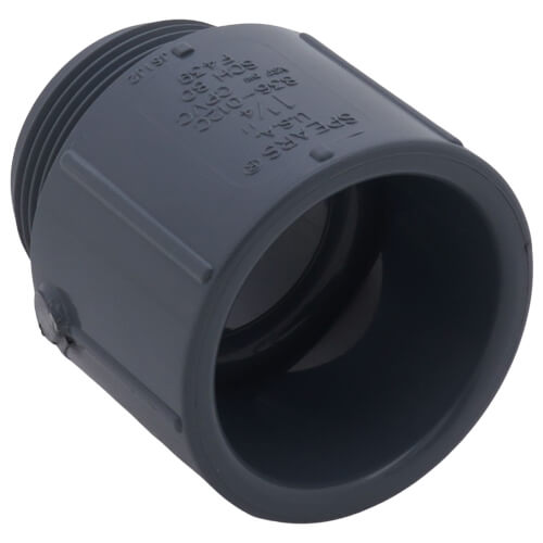 Main product image of 1-1/4" CPVC Schedule 80 Male Adapter (MPT x Socket)