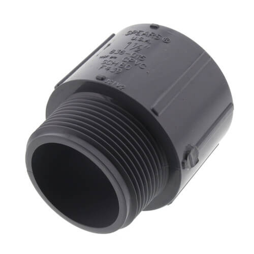 Main product image of 1-1/2" CPVC Schedule 80 Male Adapter (MPT x Socket)