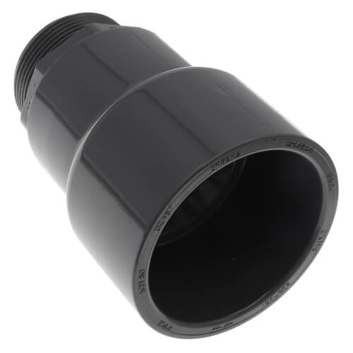 Main product image of 1-1/2" x 2" PVC Schedule 80 Reducer Male Adapter (MIPT x S)