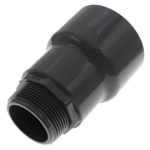 Main product image of 1-1/2" x 2" PVC Schedule 80 Reducer Male Adapter (MIPT x S)