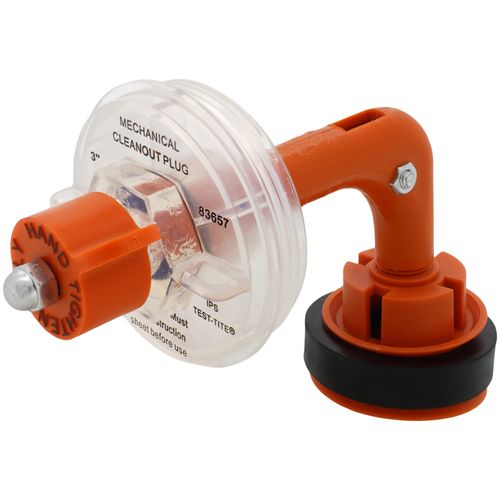 Main product image of 3" Mechanical Cleanout Test Plug for PVC/ABS DWV Drain Systems