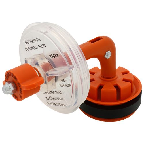 Main product image of 4" Mechanical Cleanout Test Plug for PVC/ABS DWV Drain Systems