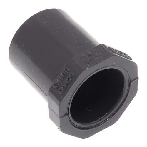 1/2" x 3/8" PVC Schedule 80 Reducer Bushing (SPG x S)