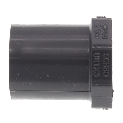 1/2" x 3/8" PVC Schedule 80 Reducer Bushing (SPG x S)
