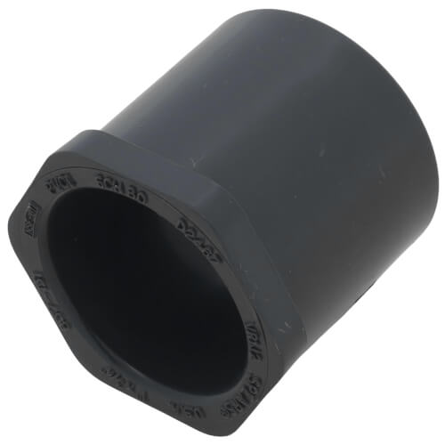 1" x 3/4" PVC Schedule 80 Reducer Bushing (SPG x S)