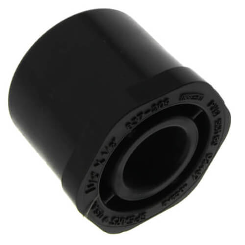 1-1/2" x 1/2" PVC Schedule 80 Reducer Bushing (SPG x S)