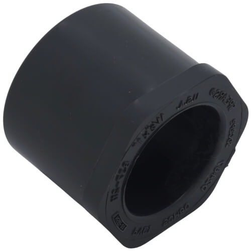 1-1/2" x 1" PVC Schedule 80 Reducer Bushing (SPG x S)