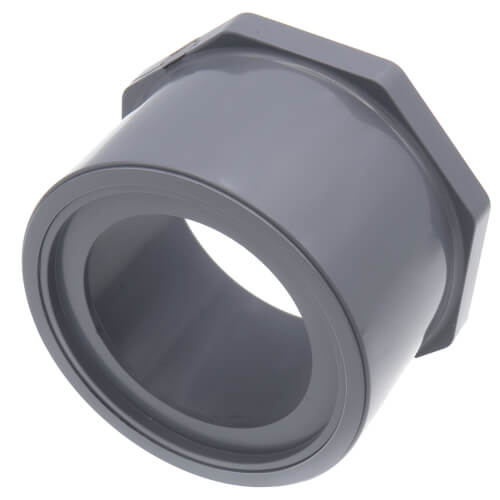 Main product image of 3" x 2-1/2" CPVC Schedule 80 Flush Style Reducer Bushing (Spigot x Socket)