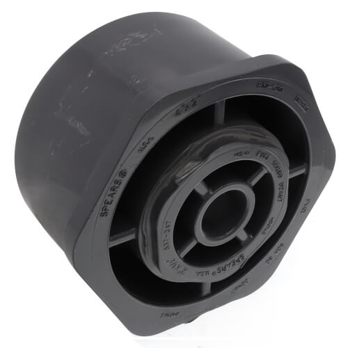 Main product image of 4" x 1/2" PVC Schedule 80 Reducer Bushing (SPG x S)
