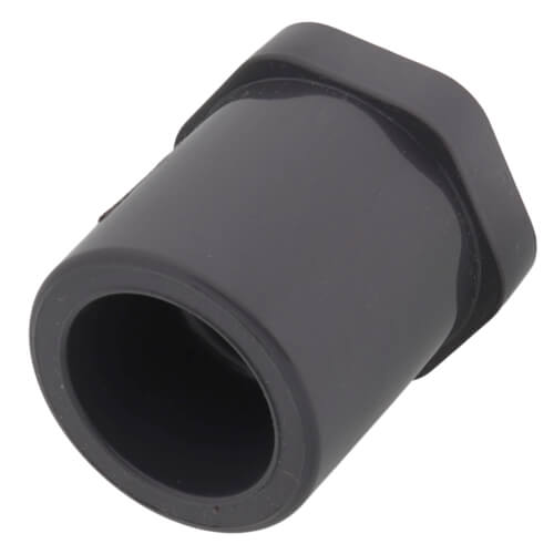 Main product image of 1/2" X 1/8" PVC Sch. 80 Flush Style Reducer Bushing (Spigot x FPT)