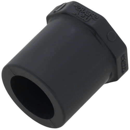 Main product image of 3/4" x 1/4" PVC Sch. 80 Flush Style Reducer Bushing (Spigot x FPT)