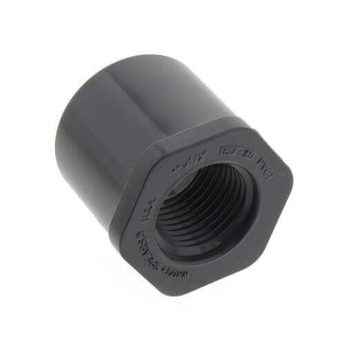 Main product image of 1" X 1/8" PVC Sch. 80 Flush Style Reducer Bushing (Spigot x FPT)