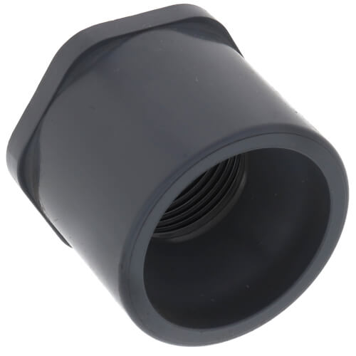 Main product image of 1-1/4" x 3/4" CPVC Schedule 80 Flush Style Reducer Bushing (Spigot x FIPT)