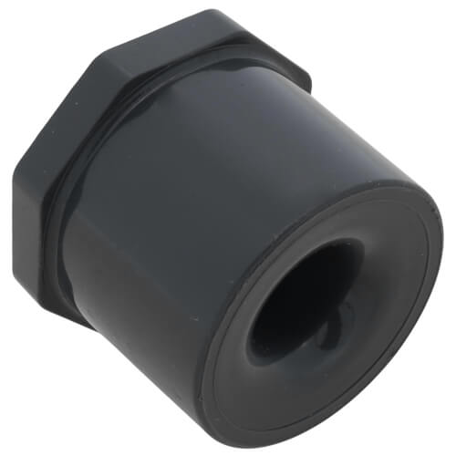 1-1/2" x 1/2" PVC Sch. 80 Flush Style Reducer Bushing (Spigot x FPT)