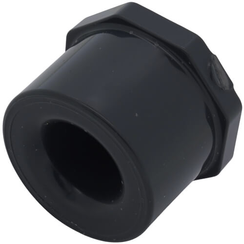 Main product image of 2" x 3/4" PVC Sch. 80 Flush Style Reducer Bushing (Spigot x FPT)