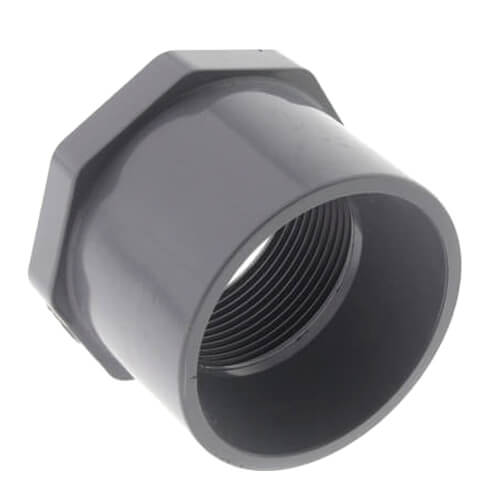Main product image of 2" x 1-1/2" CPVC Schedule 80 Flush Style Reducer Bushing (Spigot x FIPT)