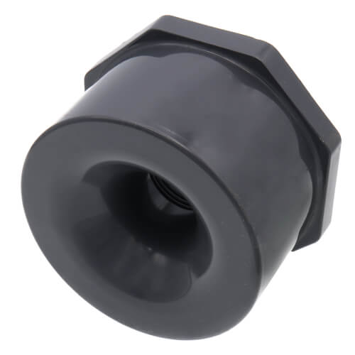Main product image of 3" X 1" PVC Sch. 80 Flush Style Reducer Bushing (Spigot x FPT)