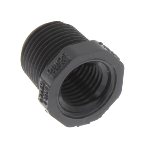Main product image of 3/8" X 1/4" PVC Sch. 80 Flush Style Reducer Bushing (MPT x FPT)
