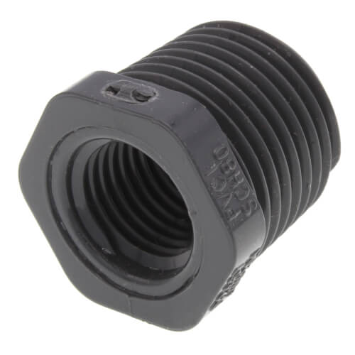 Main product image of 1/2" x 1/4" CPVC Schedule 80 Flush Style Reducer Bushing (MIPT x FIPT)