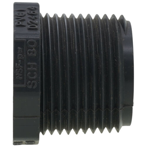 Main product image of 3/4" x 1/4" CPVC Schedule 80 Flush Style Reducer Bushing (MIPT x FIPT)
