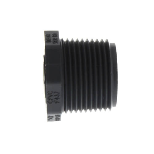 Main product image of 1" x 1/4" CPVC Schedule 80 Flush Style Reducer Bushing (MIPT x FIPT)