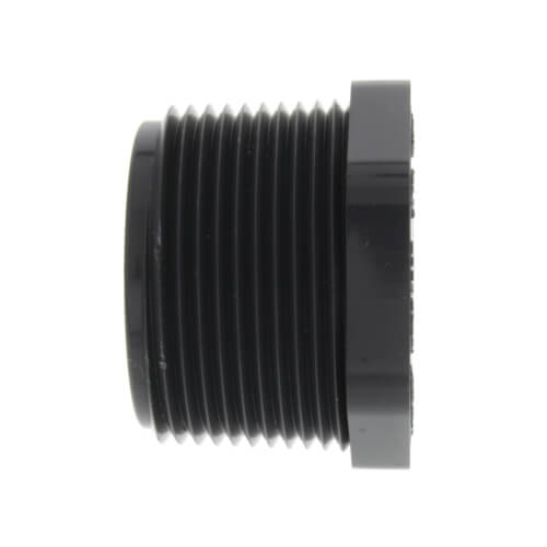 Main product image of 1-1/4" X 1/2" PVC Sch. 80 Flush Style Reducer Bushing (MPT x FPT)