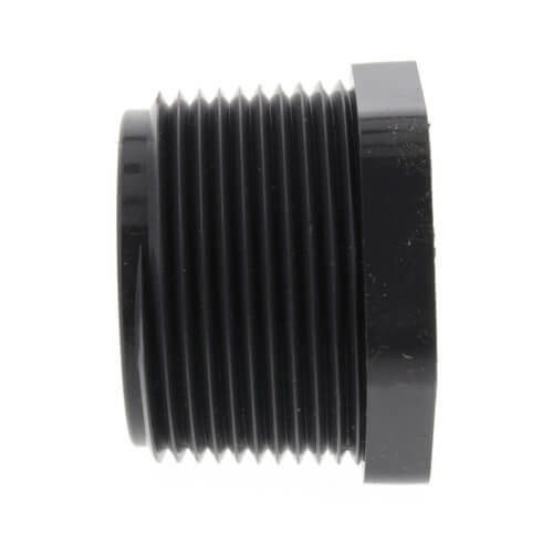 Main product image of 1-1/4" x 3/4" PVC Sch. 80 Flush Style Reducer Bushing (MPT x FPT)