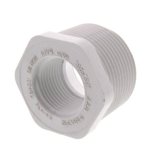 Main product image of 1-1/4" x 3/4" CPVC Schedule 80 Flush Style Reducer Bushing (MIPT x FIPT)