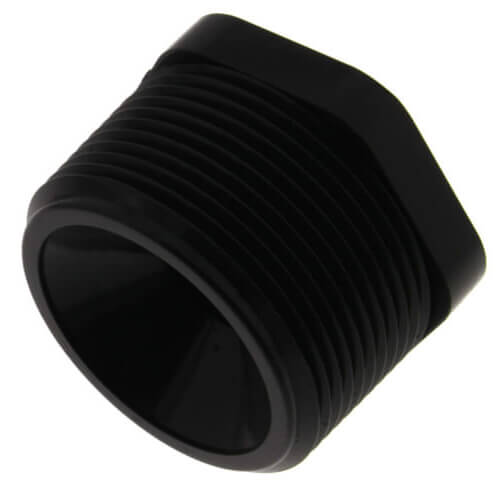 Main product image of 1-1/2" x 1/2" PVC Sch. 80 Flush Style Reducer Bushing (MPT x FPT)
