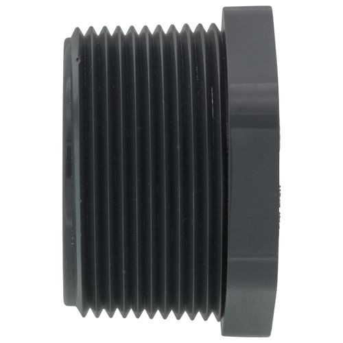 Main product image of 1-1/2" x 1" PVC Sch. 80 Flush Style Reducer Bushing (MPT x FPT)
