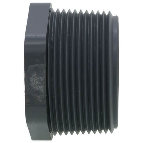 Main product image of 1-1/2" x 1-1/4" CPVC Schedule 80 Flush Style Reducer Bushing (MIPT x FIPT)