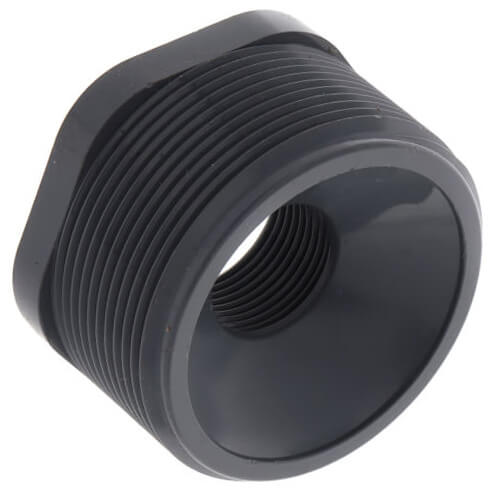 Main product image of 2" x 3/4" CPVC Schedule 80 Flush Style Reducer Bushing (MIPT x FIPT)