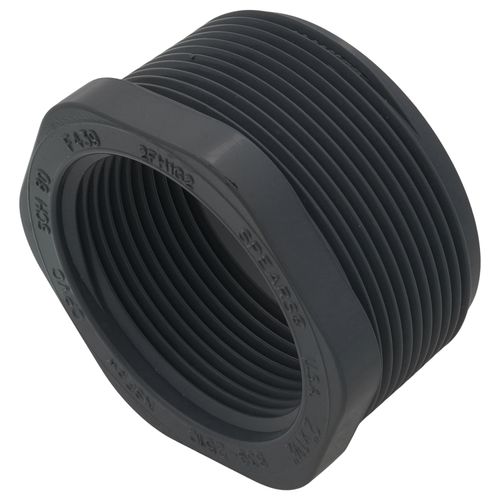 Main product image of 2" x 1-1/2" CPVC Schedule 80 Flush Style Reducer Bushing (MIPT x FIPT)