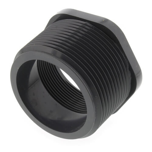 Main product image of 2-1/2" x 2" PVC Sch. 80 Flush Style Reducer Bushing (MPT x FPT)