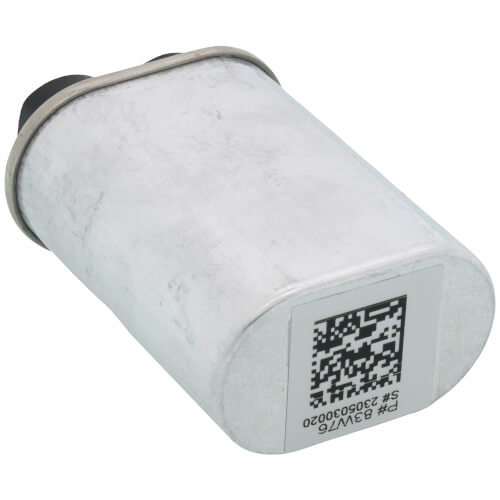 Main product image of 12.5 MFD Oval Run Capacitor (370V), 83W76