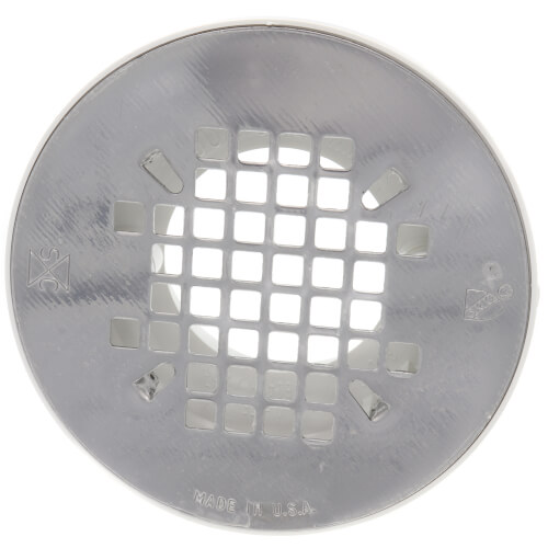 Main product image of 2" x 3" Solvent Weld Round Snap-In Floor Drain w/ Stainless Steel Strainer