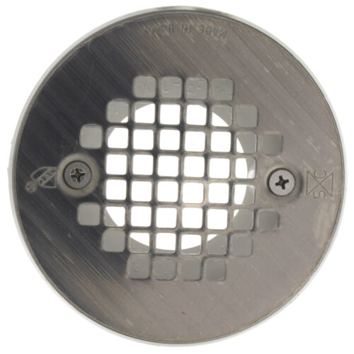 Main product image of 2" x 3" PVC Solvent Weld Floor Drain w/ Screw-On Stainless Steel Strainer