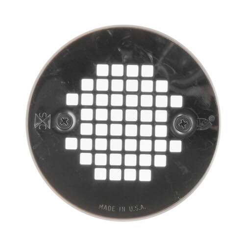 Main product image of 3" x 4" PVC Solvent Weld Floor Drain w/ Screw-On Stainless Steel Strainer