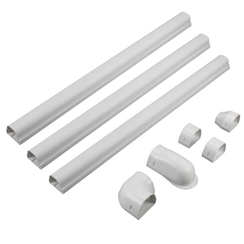 84005 Fortress 84005 3.5" White Wall Duct Kit LDK92W (12 Ft Kit)